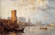 J.M.W. Turner View of Cologne on the Rhine painting